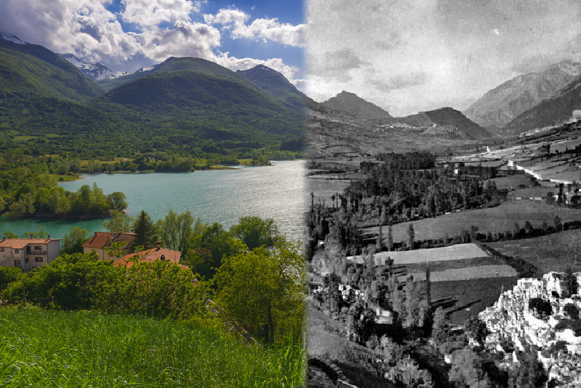 La storia del Lago di Barrea e della diga